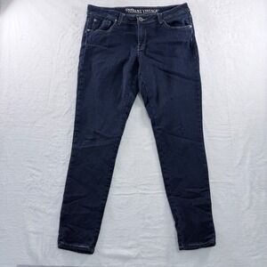 Instant‎ Vintage Jeans Premium Edition Dark Wash Skinny Denim Blue Size 11/12